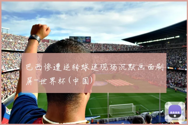 巴西惨遭逆转球迷现场沉默画面刷屏-世界杯(中国)